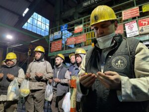 ZONGULDAK (AA) – Türkiye Taşkömürü Kurumu (TTK) Kozlu Müessese Müdürlüğünde