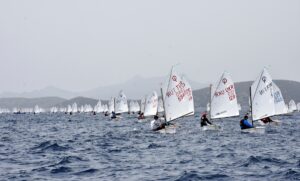 MUĞLA (AA) – Muğla'nın Bodrum ilçesinde, 10. Bodrum Uluslararası Optimist