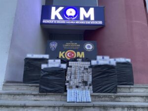 ADANA (AA) – Adana'da gümrük kaçağı 1200 litre etil alkol,