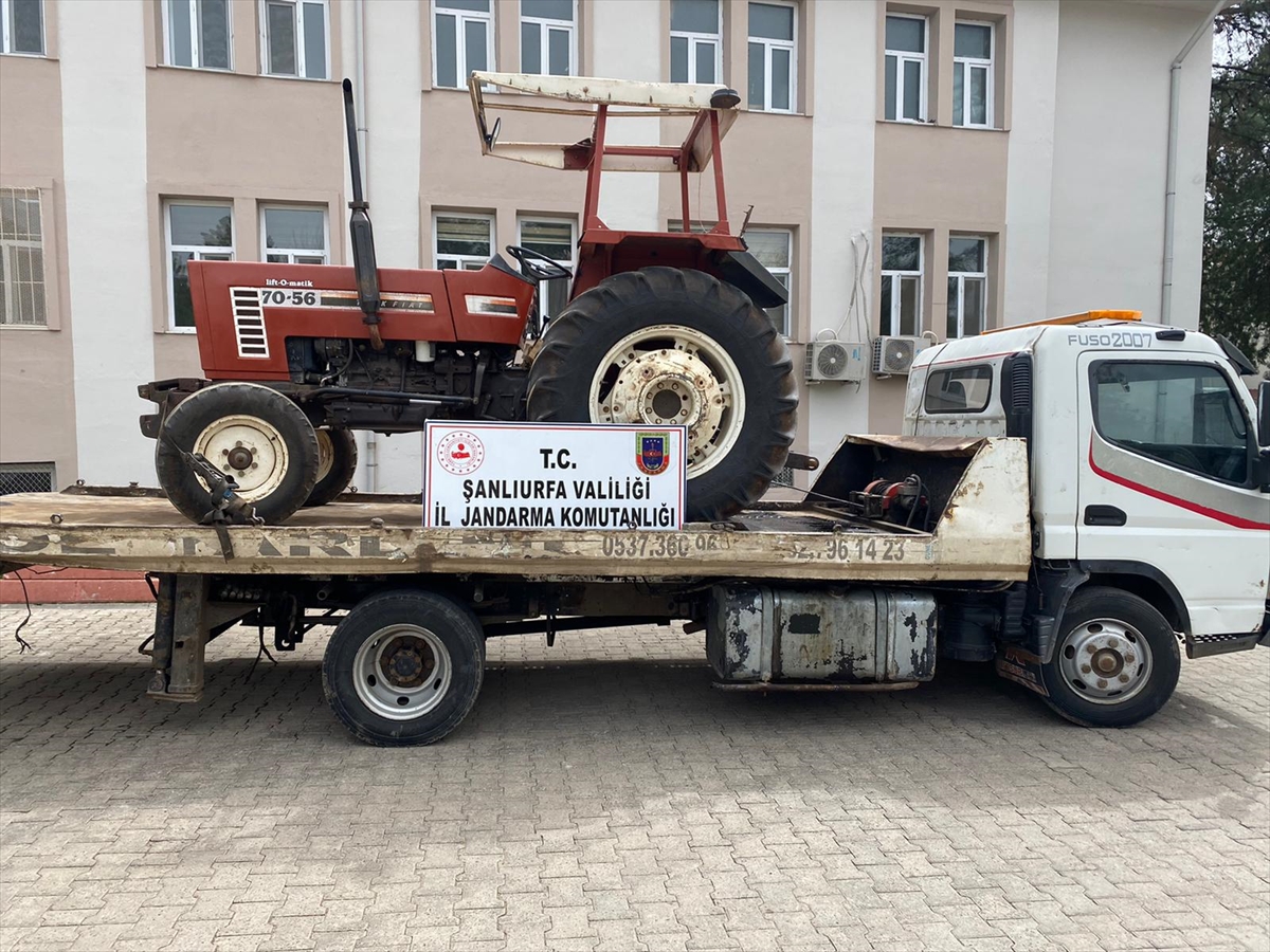 Afyonkarahisar'da çalınan traktör 26 yıl sonra Şanlıurfa'da bulundu