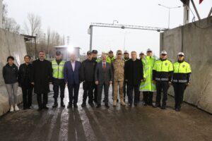 ERZURUM (AA) – İçişleri Bakanlığının "Bayramınız kemerli olsun" uygulaması kapsamında