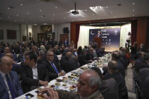 - "Bu akşam kurulan bu iftar sofrasının vermek istediği mesaj