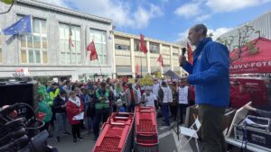 BRÜKSEL (AA) – Belçika'da çalışanlar, artan gıda ve enerji fiyatları