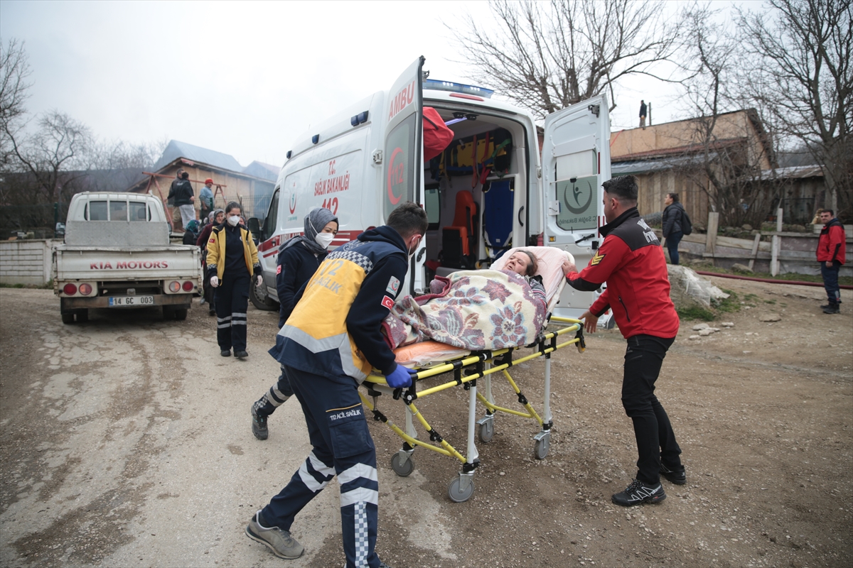 - Evlerinin yandığını gören çift sinir krizi geçirdi