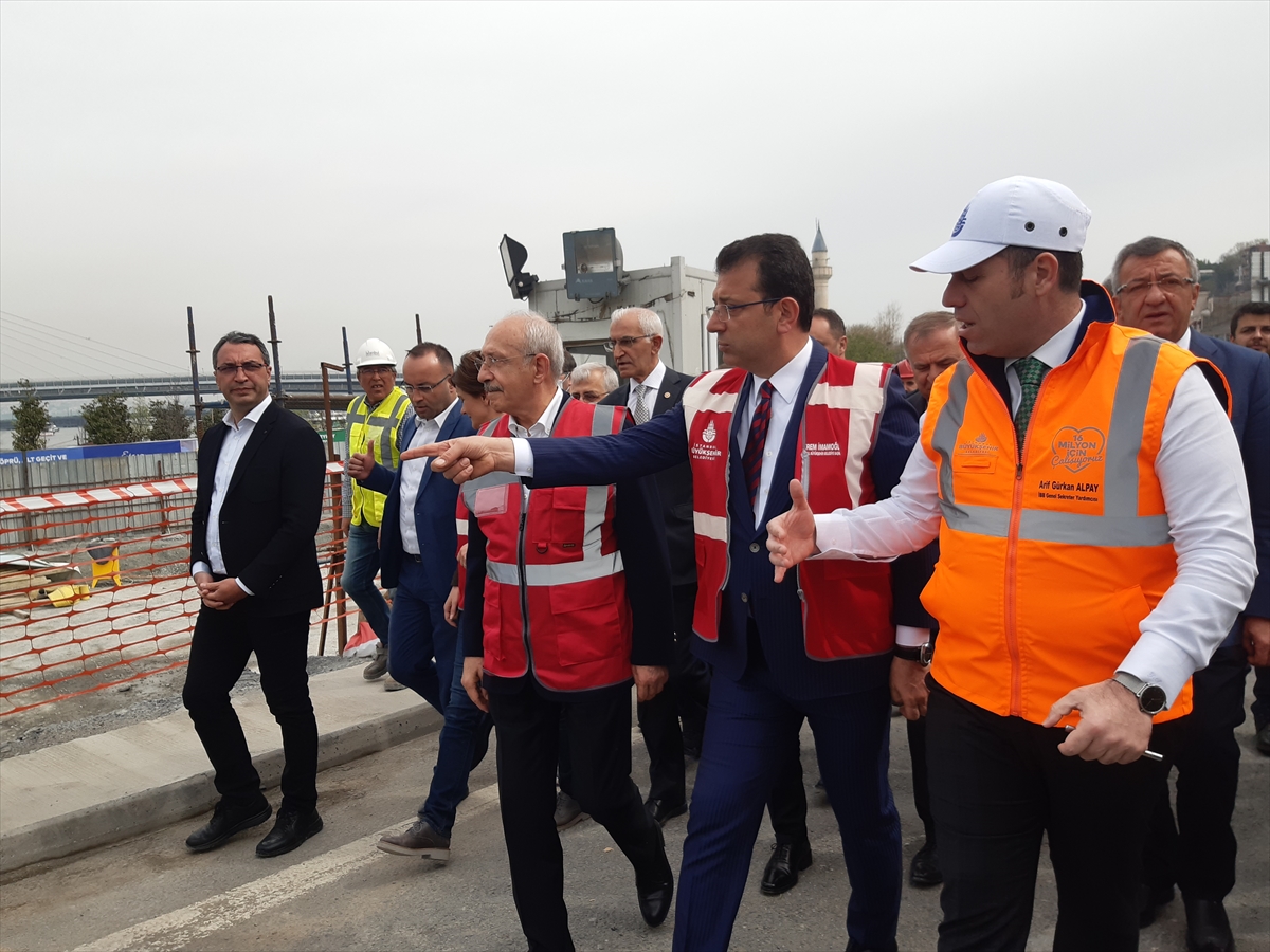 CHP Genel Başkanı Kılıçdaroğlu, İBB'nin Fatih'te yürüttüğü projeleri inceledi