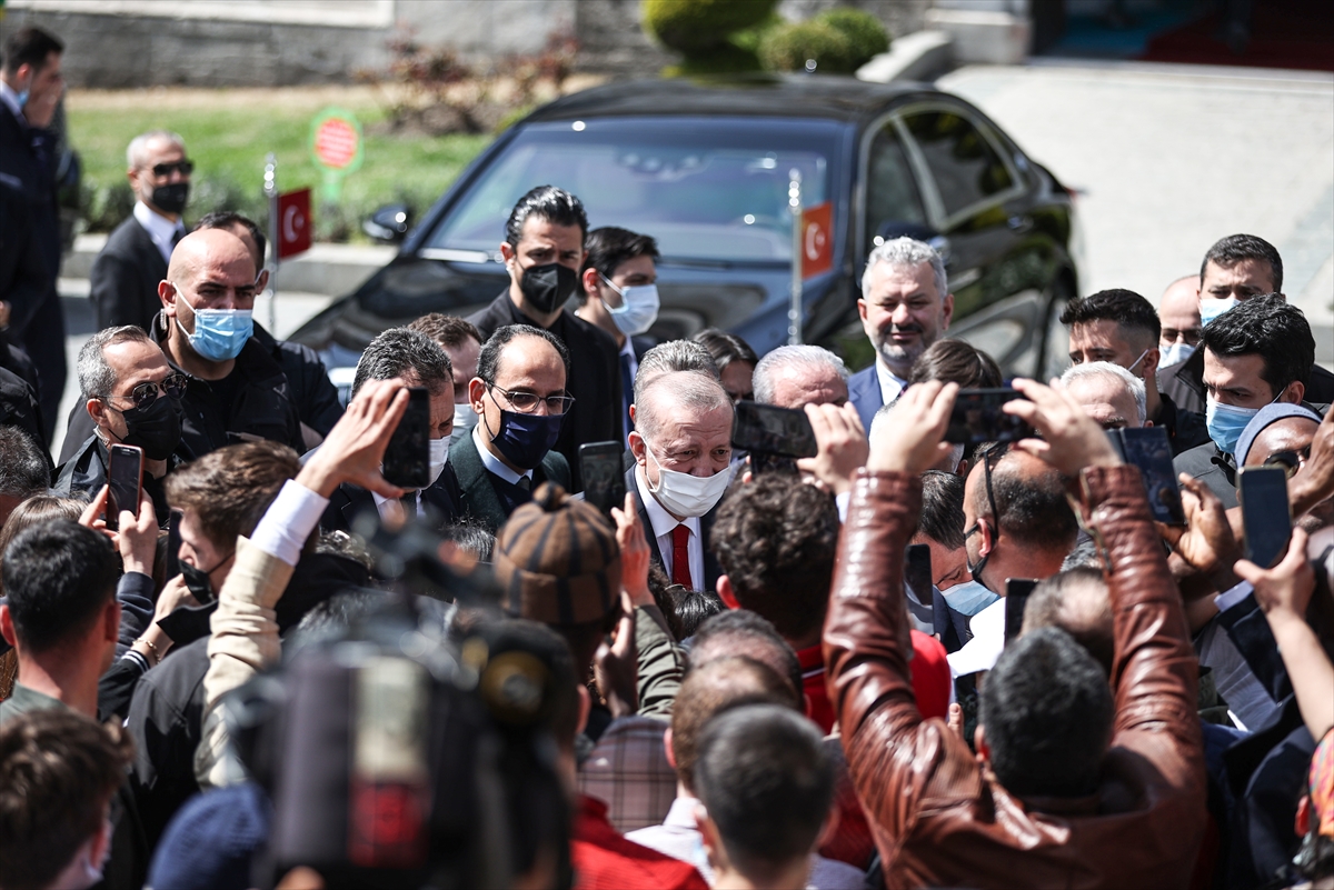 Cumhurbaşkanı Erdoğan, cuma namazını Ayasofya-i Kebir Camii'nde kıldı