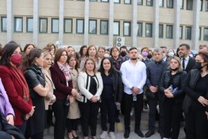 DENİZLİ (AA) – Denizli'de, Şebnem Şirin'i boğazından bıçaklayarak öldürdüğü suçlamasıyla