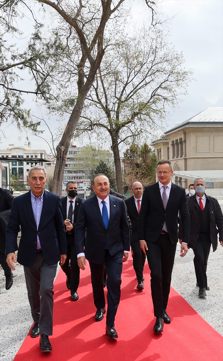 Macaristan'ın Ankara Büyükelçiliğinin yeni binasının temel atma töreni yapıldı