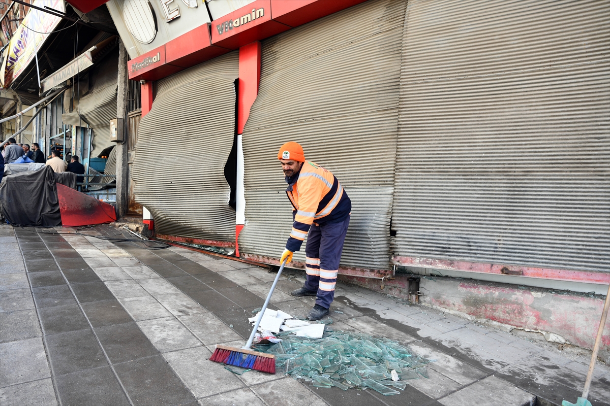 GÜNCELLEME – Gaziantep'te iş yerindeki tüp patlaması büyük çapta hasara yol açtı