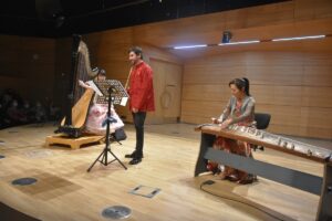 ANKARA (AA) – Japon ve Türk sanatçıların katılımıyla "Koto, Arp,