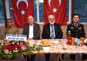 ​​​​​​​KAHRAMANMARAŞ (AA) – Kahramanmaraş Valisi Ömer Faruk Coşkun, Pazarcık Jandarma