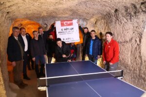 NEVŞEHİR (AA) – Türkiye Masa Tenisi Federasyonu (TMTF) tarafından Kapadokya'da