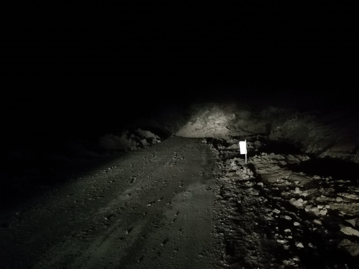 Kastamonu'da heyelan nedeniyle Çatalzeytin kara yolu trafiğe kapatıldı