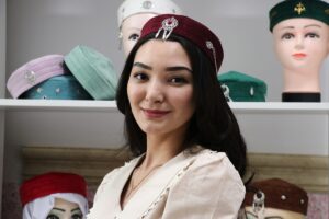 NUR SULTAN (AA) – MEİRAMGÜL KUSSAİNOVA – Kazakistanlı genç terzi