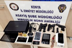 KONYA (AA) – Konya'da bir çocuğun bisiklet almak için para