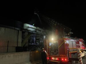 KONYA (AA) – Konya'da sanayi bölgesinde, kozmetik ürünlerin üretildiği bir