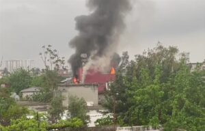 MERSİN (AA) – Mersin'in Tarsus ilçesinde iki katlı binada çıkan