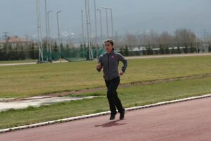 BOLU (AA) – MEHMET EMİN GÜRBÜZ – Milli atlet Esma