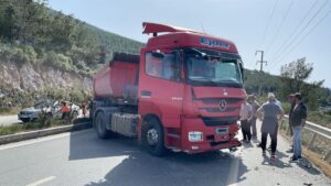 MUĞLA (AA) – Muğla'nın Bodrum ilçesinde meydana gelen iki trafik