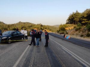 - Olaydan sonra kaçan zanlının yakalanması için çalışma yürütülüyor