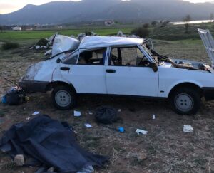 MUĞLA (AA) – Muğla'nın Seydikemer ilçesinde otomobilin şarampole devrilmesi sonucu