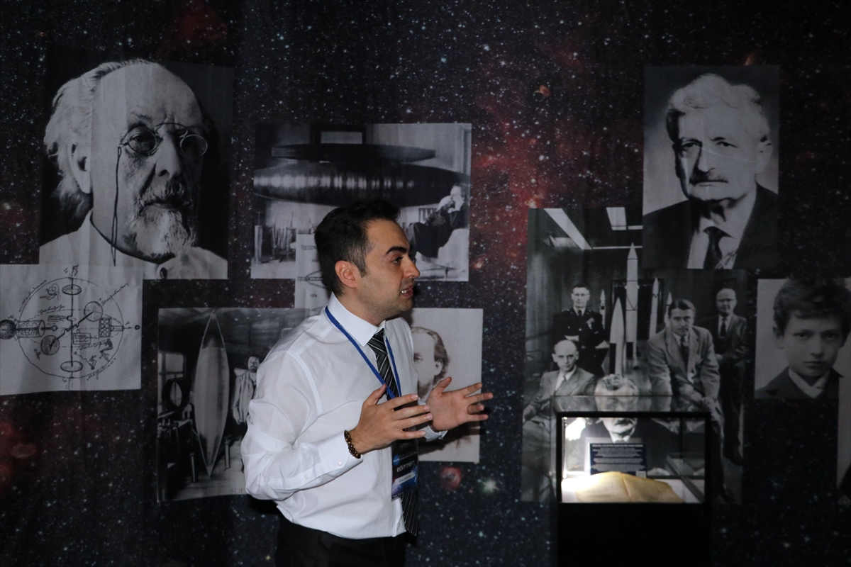 NASA'nın 50 yıllık deneyiminin yer aldığı sergi Gaziantep'te açıldı