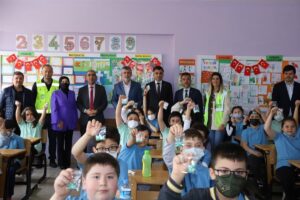 ORDU (AA) – Ordu'da çocukların toprağı tanımaları ve tarımla iç