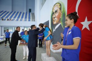 ÇORUM (AA) – Türkiye Sualtı Sporları Federasyonu (TSSF) tarafından düzenlenen