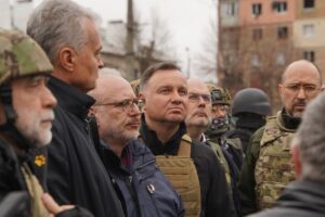 KİEV (AA) – Polonya Cumhurbaşkanı Andrzej Duda, Litvanya Devlet Başkanı