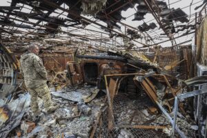 BORODYANKA (AA) – Rusya-Ukrayna savaşının ilk günlerinden bu yana şiddetli