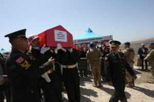 KAHRAMANMARAŞ (AA) – Pençe-Kilit Operasyonu bölgesinde teröristlerin roketatar saldırısı sonucu