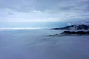 KASTAMONU (AA) – Küre Dağları sisle birlikte güzel görüntüler oluşturdu.
