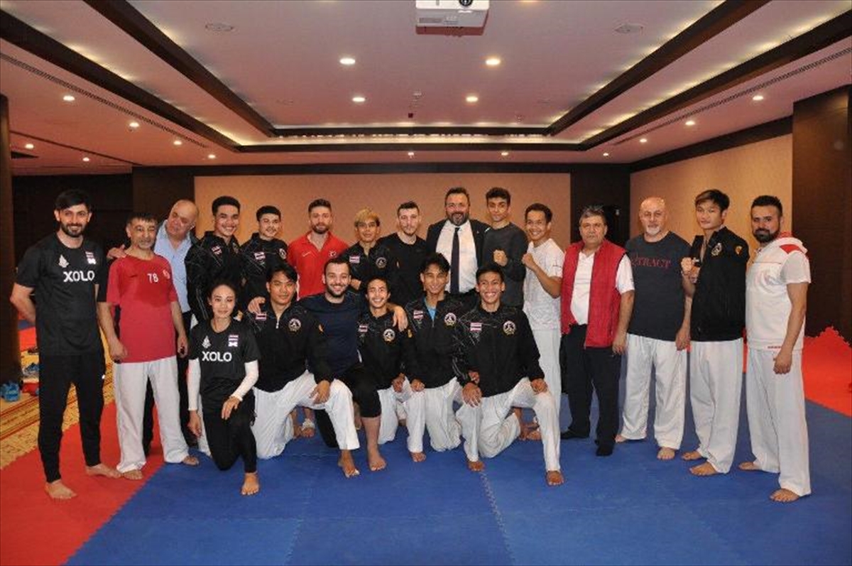 Tayland Karate Milli Takımı'ndan A Milli Karate Takımı'nın kampına ziyaret
