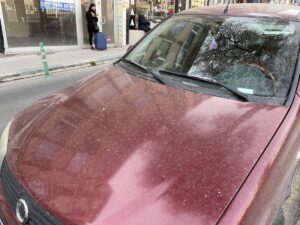 TEKİRDAĞ (AA) – Kuzey Afrika üzerinden gelen toz zerrecikleri Tekirdağ'ın