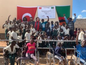 LUSAKA (AA) – Türk İşbirliği ve Koordinasyon Ajansı Başkanlığı (TİKA),