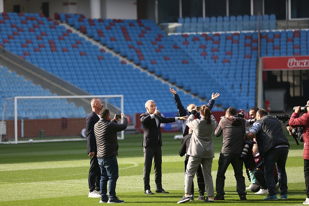 Trabzonspor Başkanı Ahmet Ağaoğlu'ndan taraftara çağrı: