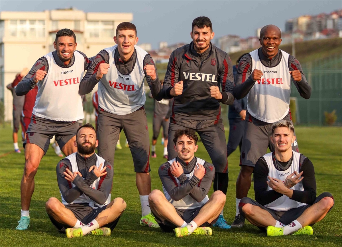 Trabzonspor, Fatih Karagümrük maçı hazırlıklarına devam etti