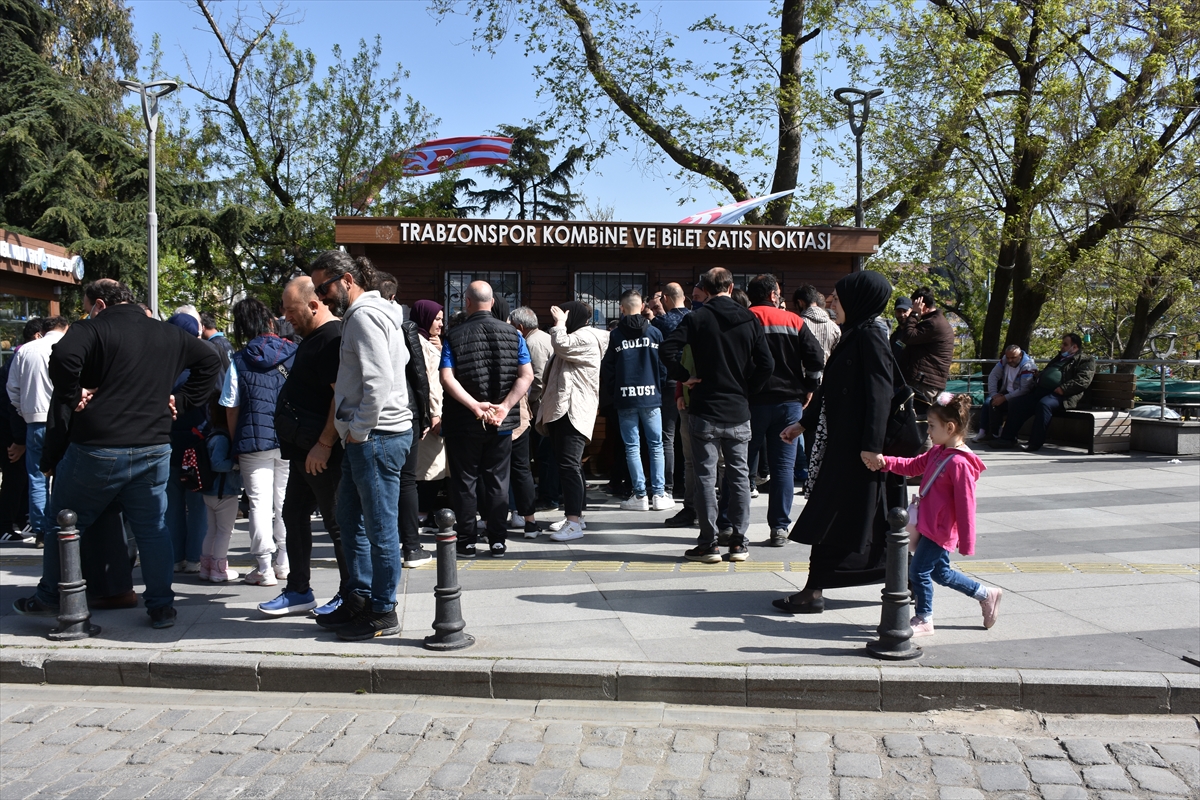 TRABZON (AA) – Trabzonspor'un Spor Toto Süper Lig'in 35. haftasında