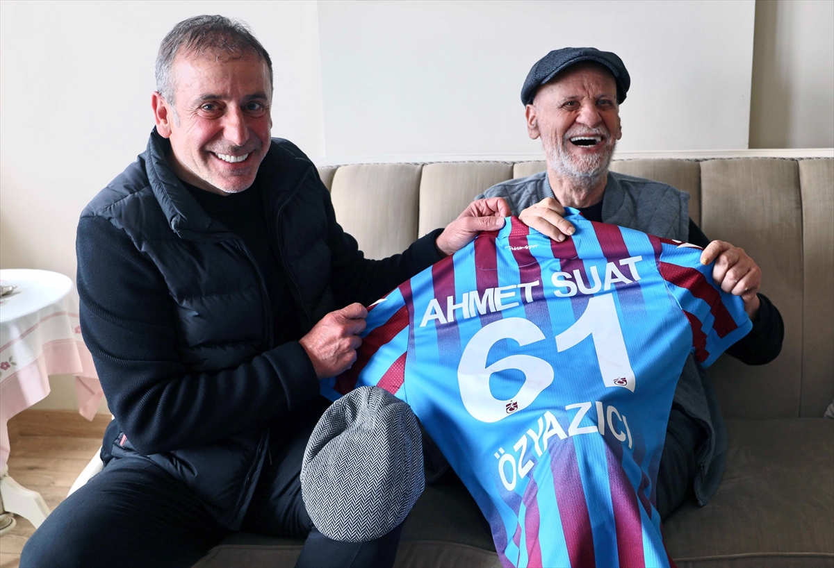 Trabzonspor'dan Ahmet Suat Özyazıcı'ya ziyaret