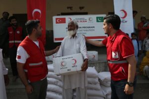 İSLAMABAD (AA) – Türk Kızılay, Pakistan'ın Haripur şehrinde göçmen 150