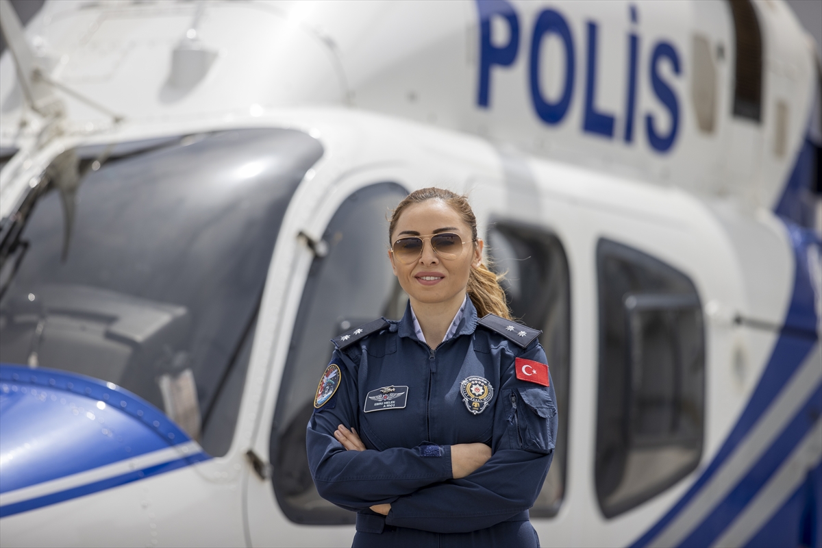 Türk Polis Teşkilatının “çelik kanatları” Dünya Pilotlar Günü'nde kapılarını AA'ya açtı