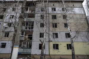 - Haftalar boyunca ağır çatışmalara sahne olan Borodyanka, Anadolu Ajansı