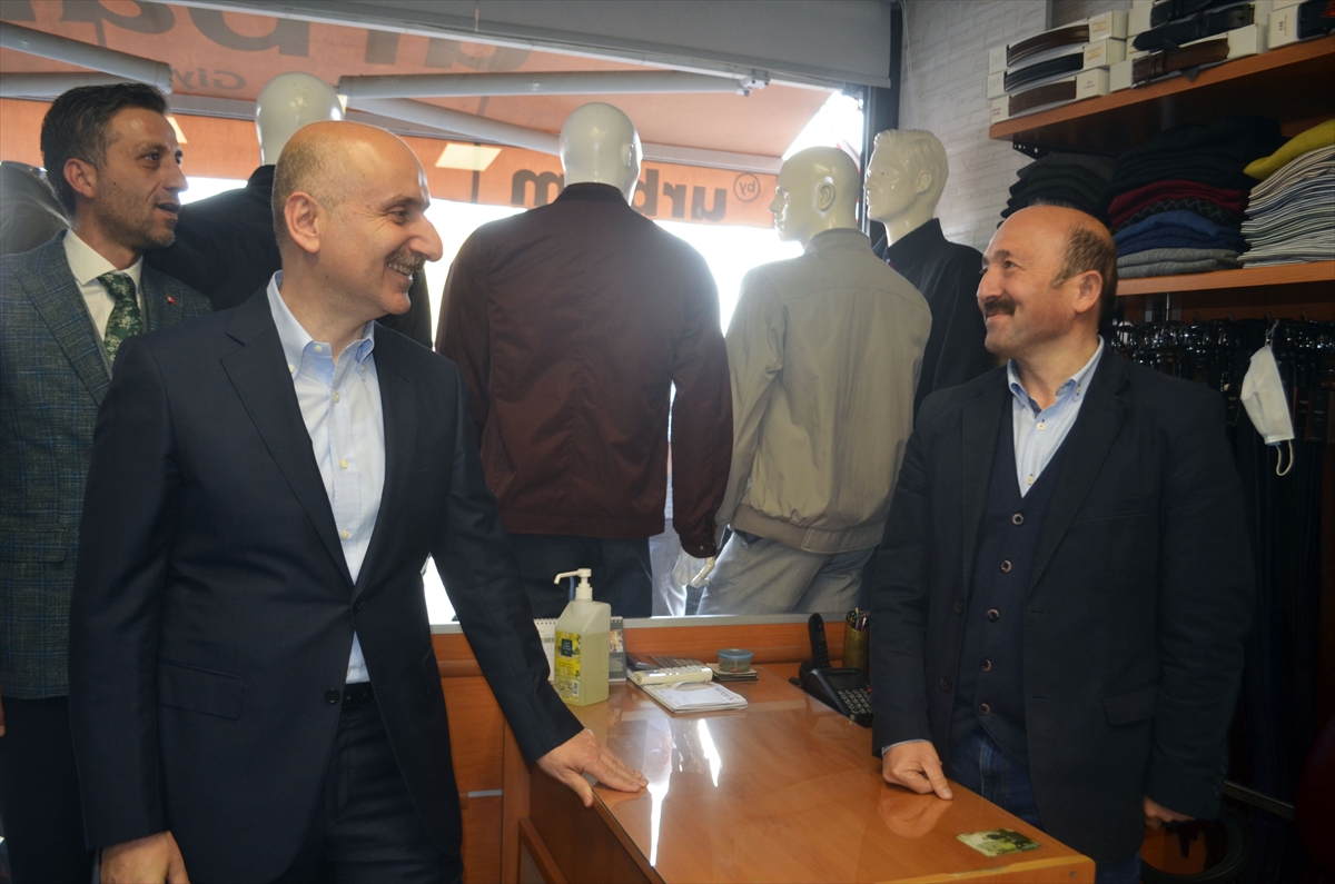 Ulaştırma ve Altyapı Bakanı Karaismailoğlu Amasya'da konuştu: