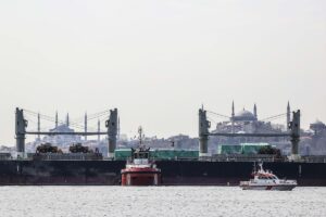 İSTANBUL (AA) – Hong Kong bandıralı yük gemisi, Haydarpaşa Limanı'na