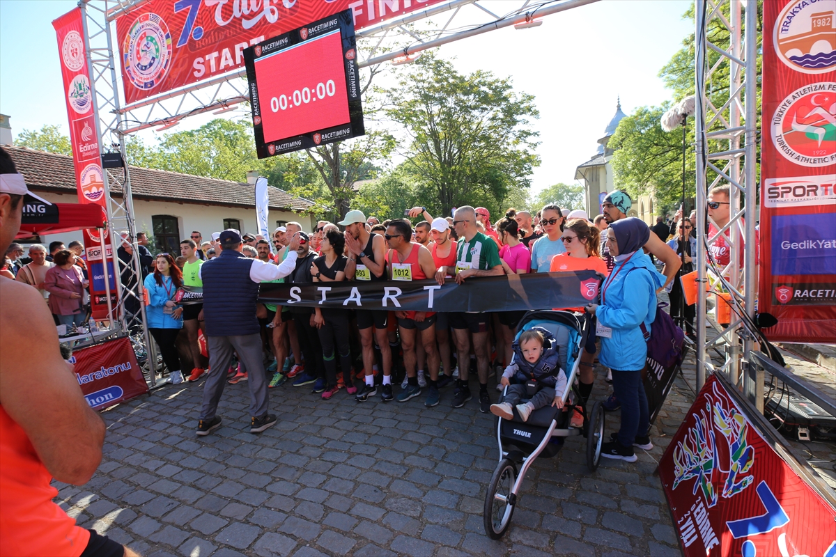 7. Uluslararası Edirne Maratonu başladı