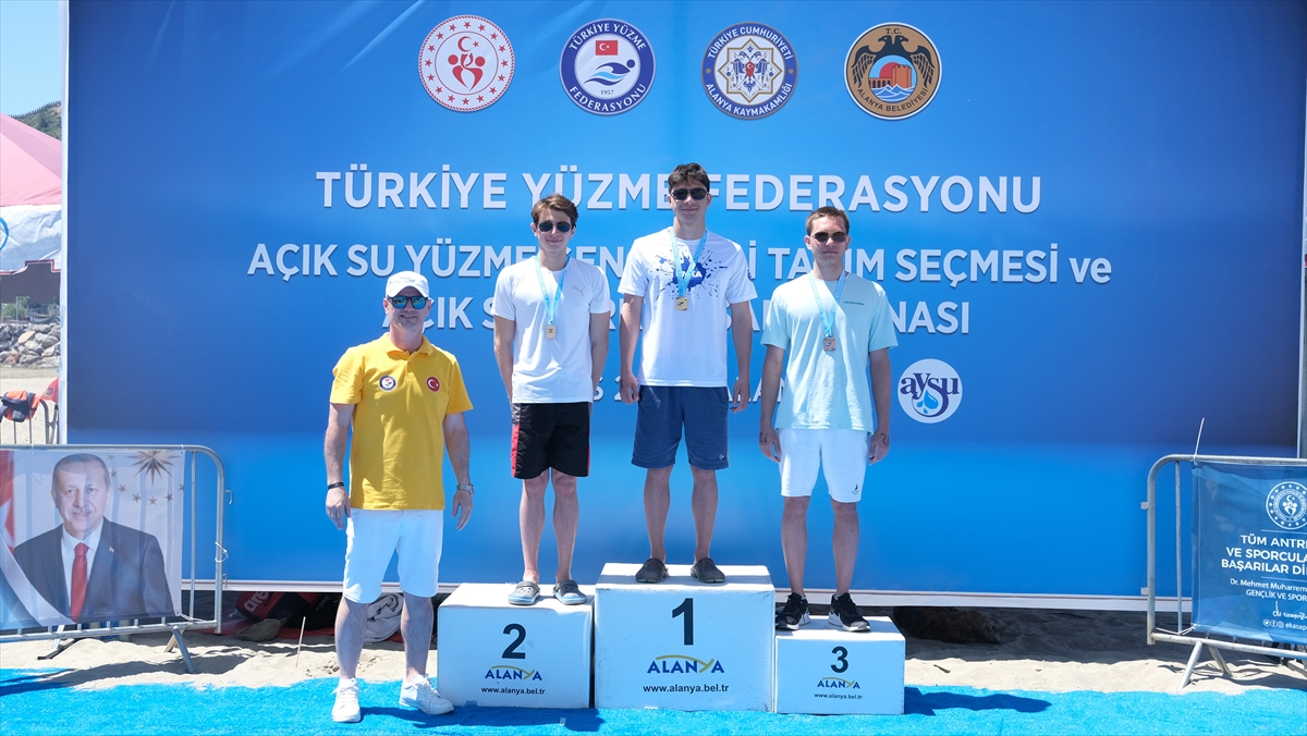 Alanya’da Açık Su Yüzme Genç Milli Takım seçmesi ve Türkiye Şampiyonası sona erdi