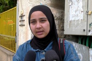 KUDÜS (AA) – Aljazeera televizyonu çalışanı Ali es-Sumudi, iş arkadaşı