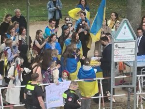 BERLİN (AA) – Almanya'da yaşayan Ukraynalılar Türkiye'den yardım talep etti.