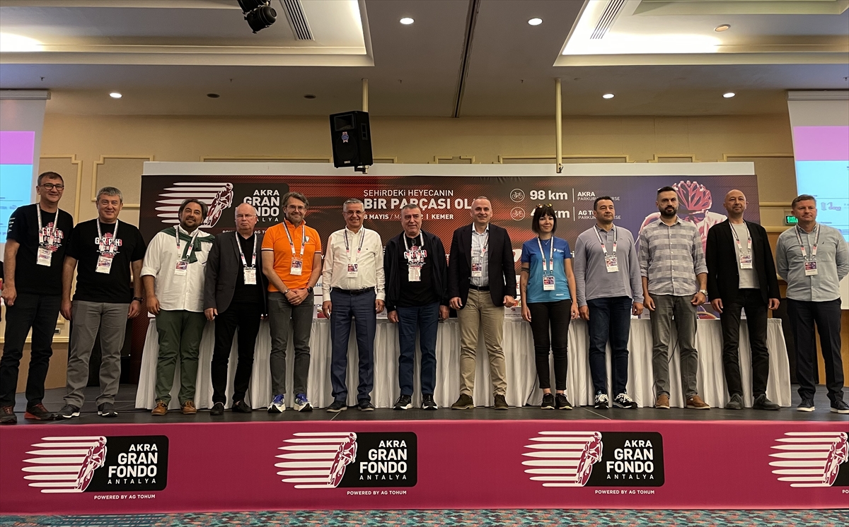 Amatör bisikletçiler Kemer'de AKRA Gran Fondo Antalya yarışlarında mücadele edecek