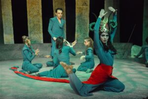 ANKARA (AA) – Ankara Devlet Tiyatrosu, Hükümdar Şehriyar'ın gözünden Şehrazat'ın